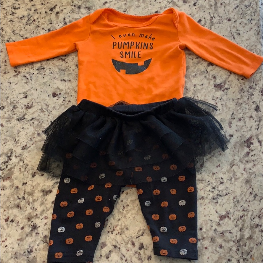Carters Baby Girl Halloween Outfit